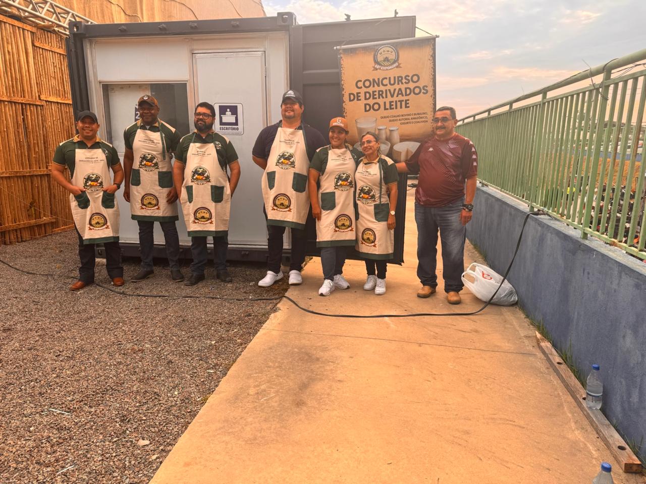 Equipe da comissão organizadora na 48ª Expoagro